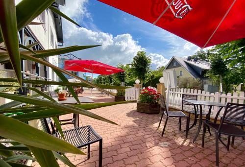 Balcony/terrace, Hotel Altes Kurhaus in Ostseebad Baabe