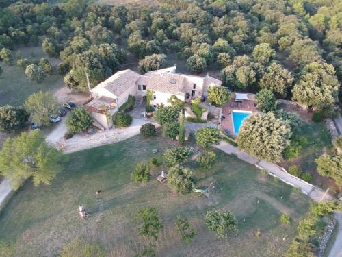 Le Mas Draiou Ecogites - 2 gites et une chbre familliale combinables 14 pers gîte à louer Saint-Restitut