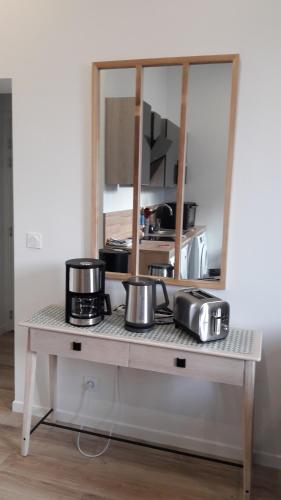 Duplex Bastié T3 calme et climatisé WiFi, Lyon (foto 9)