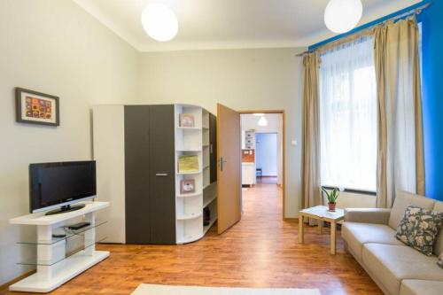 The quiet blue home in the city center! 5