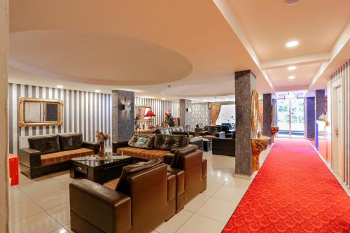 Lobby, Turkuaz Hotel in Buyukcekmece