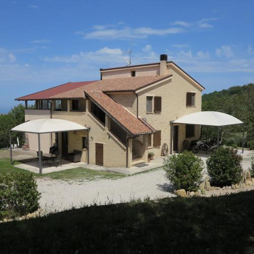 A szálláshely kívülről, BB Fonterrante in Monterubbiano