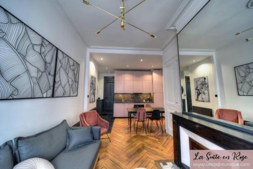 La Suite en Rose - Spa - Brotteaux - Location saisonnière - Lyon