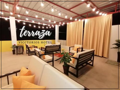 Balkons/terase, Victtorios Hotel in Satipo