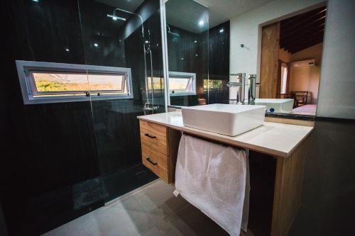 Bathroom, Amardecer - Casa Boutique in Villa de Merlo