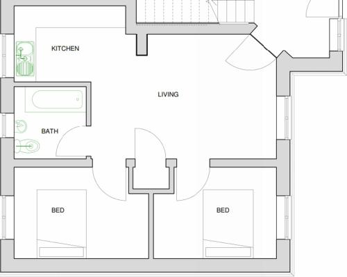 Abingdon - Private Flat with Garden & Parking 01