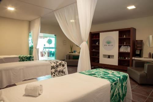 스파, Beach Class Muro Alto Condomínio Resort By New Time (Beach Class Muro Alto Condominio Resort By New Time) in 무루 알투 비치