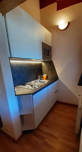廚房, La Pineta Apartment in 費拉斯帕多拉 - 上科梅利科