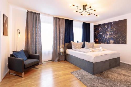 Stylish apartment - 3 Min walk to Wuppertal main train station - Close to the University - Kitchen - 700m von Grünstraße entfernt