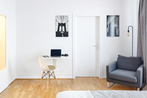 Stylish apartment - 3 Min walk to Wuppertal main train station - Close to the University - Kitchen - Netflix, Вупперталь (фото 8)