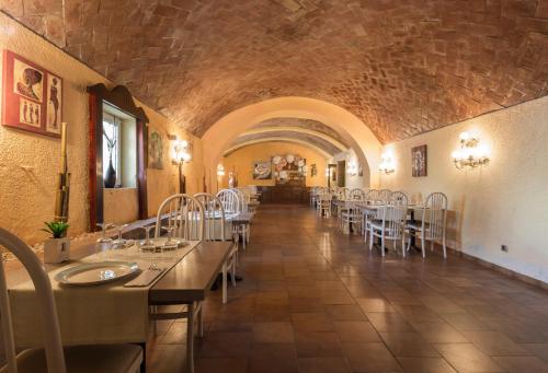 Restaurant, Hotel Castell Blanc in Roses