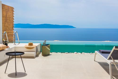 Balkon/terasa, Kefalonian Escape Suites in Elios Proni