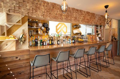 Bar/lounge, Guest House POST INN in Tenkawa