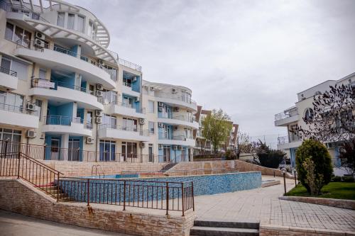 Exterior view, Sunset Studio in Kosharitsa with Pool, SPA, Gym and Parking by Flat Mаnager in Kosharitsa