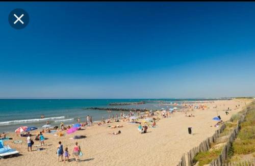 coté plage caravane front de mer - Camping - Vias