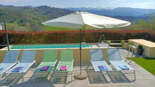 Kilátás, La Collina dei Franchi in Camporgiano