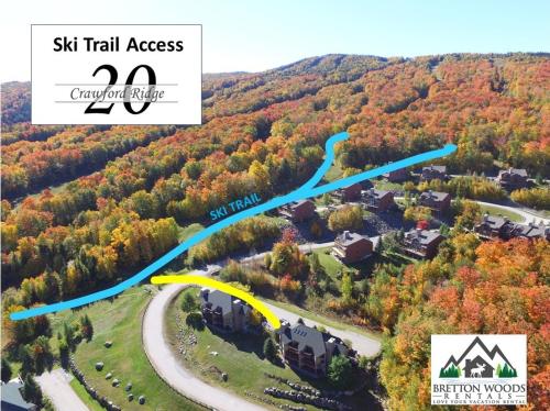 C2 Luxurious townhome stunning views AC stone fireplace beautiful kitchen STEPS TO SKI TRAIL - main image