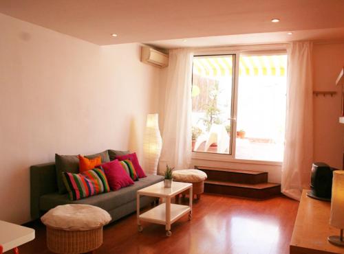 Lovely apartment with a terrace, Barcelona (fotografie 8)