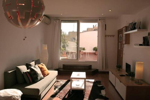 Lovely apartment with a terrace, Barcelona (fotografie 3)