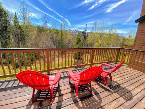 W8 Mount Washington Place Townhome, great slope views, fireplace, large deck, yard, and ping pong! - Accommodation - Carroll