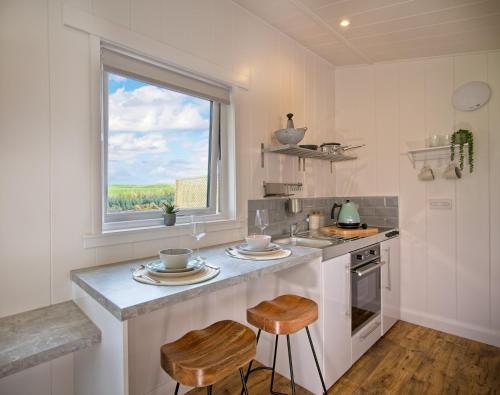 virtuve, The Pond Lodges Barstobrick in Bridge Of Dee