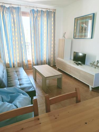  2 bedrooms appartement with shared pool terrace and wifi at Arenal den Castell in Arenal den Castell