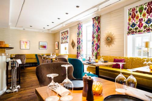 Restaurant, Hotel Stadt Hamburg in Sylt Ost