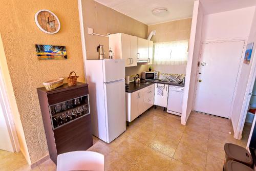 Cocina, En Playa Apartamento con Balcón, Wifi (En Playa Apartamento con Balcon, Wifi) in Jerez de la Frontera Centro Ciudad