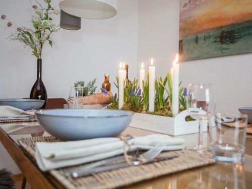 Bright and modern maisonette in Winterberg with balcony and children's play area