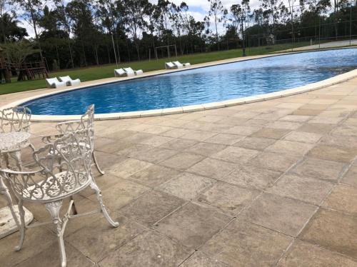 Swimming pool, Casa Patio em Areia in Areia