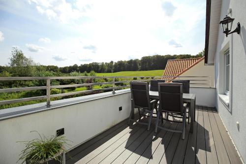 Kilátás, Haus am Wald Wohnung Strand in Wittenbeck