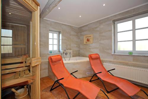 ซาวน่า, Ferienhaus Elfert in บัด โดเบรัน