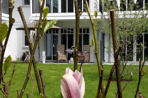 Terraza/balcón, Linden-Palais Wohnung 12 in Bad Doberan