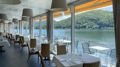 restavracija, Tresa Bay Hotel - Lake Lugano in Ponte Tresa