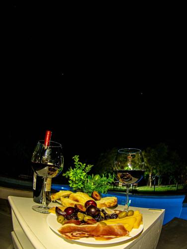 Peldbaseins, Cabanas La Emilia Apart in Valle Grande