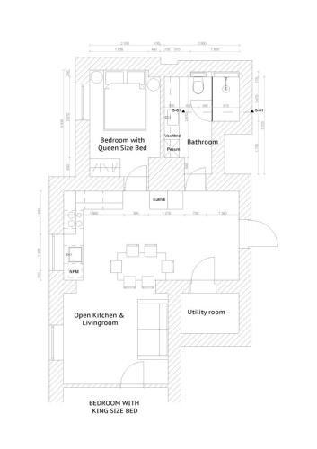 Luxurious 68m2 2BR 3-Room River View Apt in the heart of Parnu