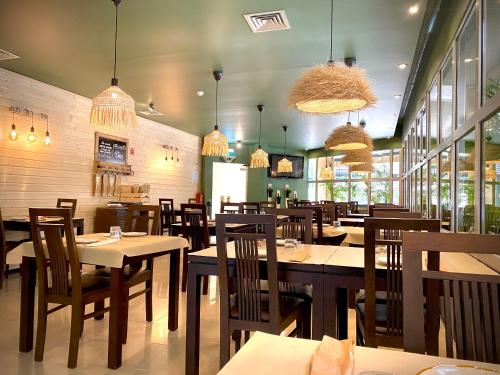 Restaurant, Hotel Apartamento Foz Atlantida in Monte Gordo