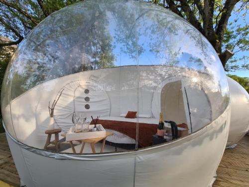 L'amour brille sous la bulle gîte à louer Naftel