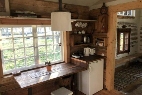 Puise saunahouse and outdoor kitchen at Matsalu Nature Park in Puise