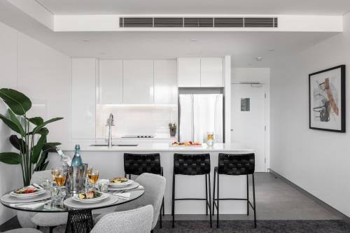 주방, Argo Apartments in 울런공 시내