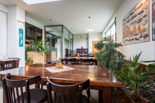 Restaurant, Hotel Alfa in Trebic