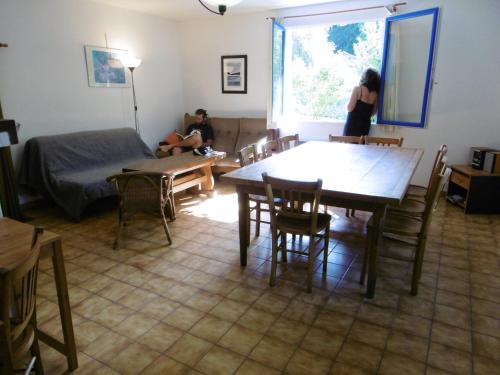 House with 3 bedrooms in Fougax et Barrineuf with wonderful mountain view furnished garden and WiFi - image 5