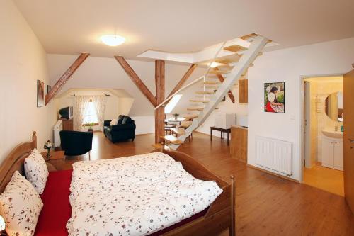 喬德斯凱霍赫拉杜膳食公寓酒店 (Penzion U Chodskeho Hradu) in 多馬日利采