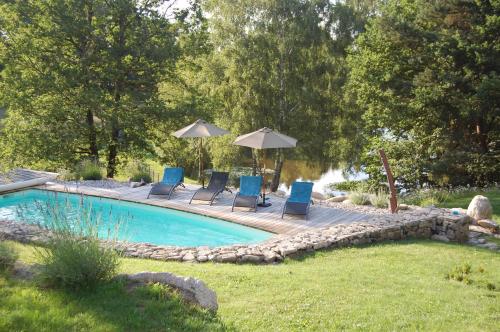 Garden, Chateauret in Espagnac