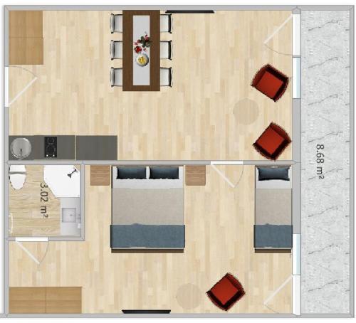 One-Bedroom Apartment