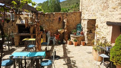 Erkély/terasz, Xana Casa Rural in Terriente