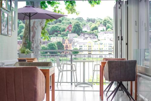 Balkon/Terrasse, Hotel Kleiner Riesen in Koblenz