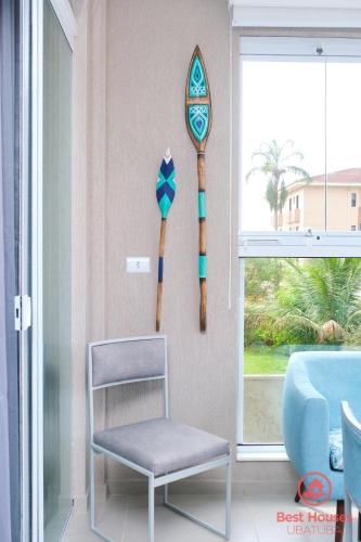 BH2: ACONCHEGANTE, MODERNO E SUPER BEM DECORADO!! in ปรายา โด อิตากวา