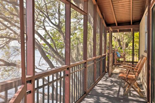 Riverfront Merritt Island Bungalow with Dock and Deck