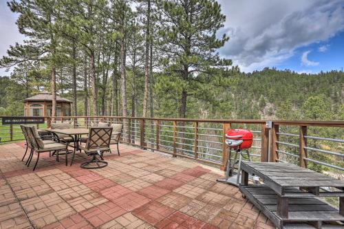 Keystone Cabin with Mount Rushmore Views